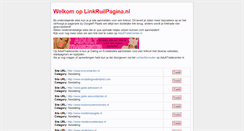 Desktop Screenshot of linkruilpagina.nl